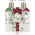 Baylis & Harding Moruša, Imelo a Brusnica tekuté mydlo na ruky dávkovač 300 ml + mlieko na ruky a telo dávkovač 300 ml, kozmetická sada