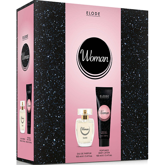 Elodi Woman toaletná voda pre ženy 100 ml + telové mlieko 100 ml, darčeková sada