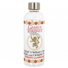 Epee Merch Game of Thrones Hra o tróny - Hydro Plastová fľaša s licencovaným motívom, objem 850 ml