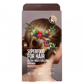 Farmskin Superfood For Hair Ostružina Textilná maska na vlasy 3 kusy