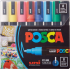 Posca Univerzálna sada akrylových fixiek 1,8 - 2,5 mm Mix základných farieb 8 kusov PC-5M