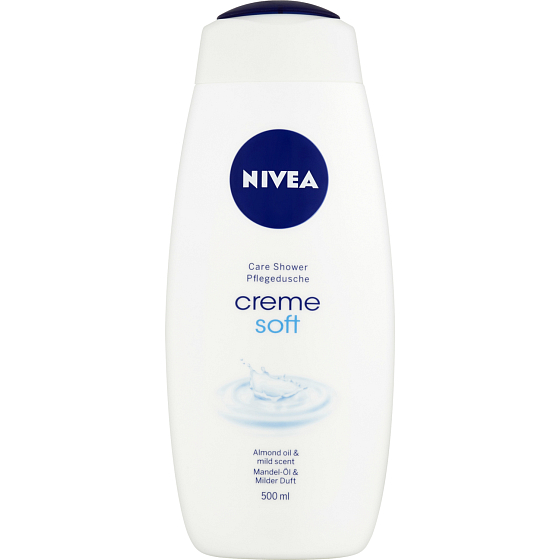 Nivea Creme Soft starostlivý sprchový gél, 500 ml