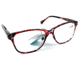 Berkeley dioptrické okuliare na čítanie +1,0 plastové modré červené 1 kus MC2224