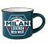 Albi Espresso hrnček Milan - Statočný muž, legenda medzi mužmi 45 ml