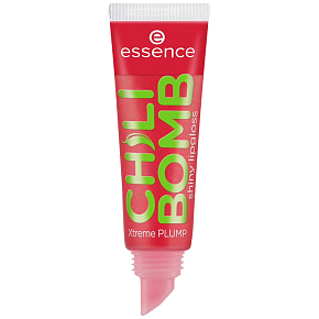 Essence Chili Bomb lesk na rty 01 Jahodová Salsa 10 ml