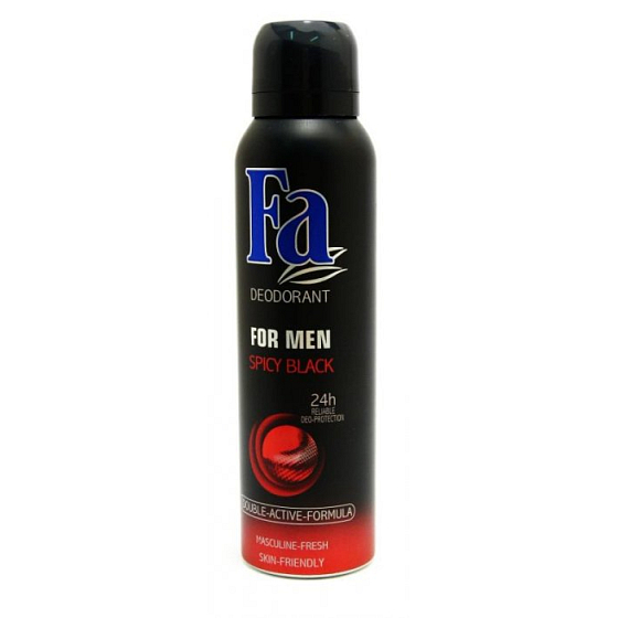 Fa Men Spicy Black deodorant sprej pre mužov 150 ml
