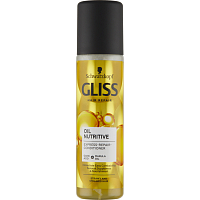 Gliss regeneračný expres balzam Oil Nutritive pre hrubé a namáhané vlasy, 200 ml