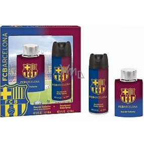 FC Barcelona toaletná voda 100 ml + deodorant sprej 150 ml, darčeková sada
