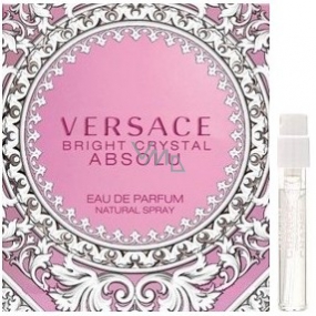 Versace Bright Crystal Absolu toaletná voda pre ženy 1 ml, vialka
