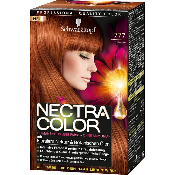 Schwarzkopf Nectra Color farba na vlasy 777 Medená