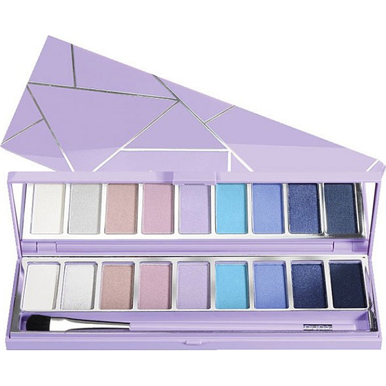 Pupa Snow Queen Pupart Eyeshadow Palette paletka očných tieňov 001 Aurora Boreale 8 g