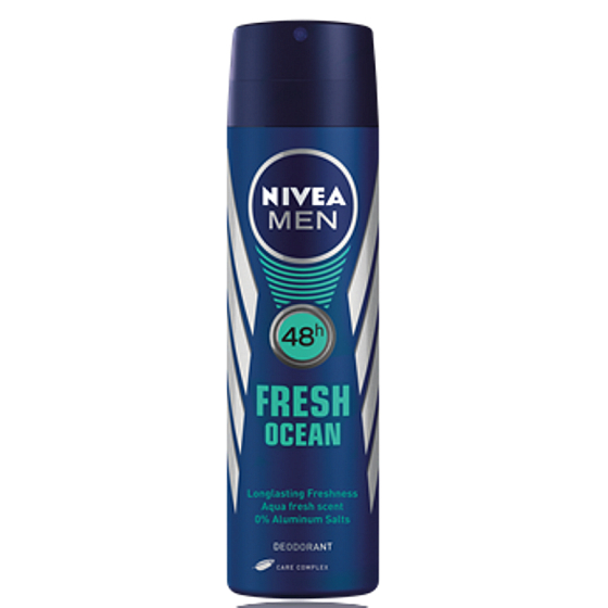 Nivea Men Fresh Ocean dezodorant sprej pre mužov 150 ml