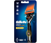 Gillette Fusion ProGlide Flexball Power holiaci strojček + náhradná hlavica 1 kus + batéria 1 kus, pre mužov