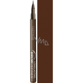 Catrice Longlasting Brow Definer dlhotrvajúci pero na obočie 030 Chocolate Brownie 1 ml
