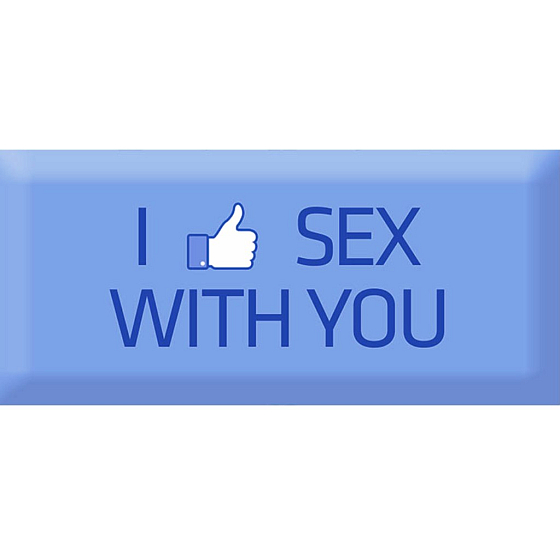 Bohemia Gifts Love Condoms darčekový kondóm I Love Sex With You 1 kus