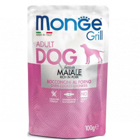 Monge Dog Grill bravčová kapsička 100 g