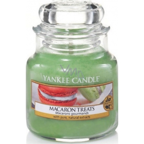 Yankee Candle Macaron Treats - makrónky vonná sviečka Classic malá sklo 104 g