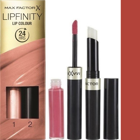 Max Factor Nailfinity rúž a lesk 150 Bare 2,3 ml a 1,9 g