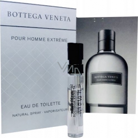 Bottega Veneta pour Homme Extreme toaletná voda 1,2 ml s rozprašovačom, vialka