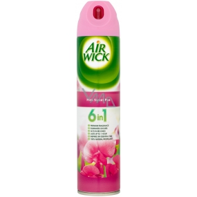Air Wick Pink Sweet Pea - Ružový hrachor 6v1 osviežovač vzduchu sprej 240 ml