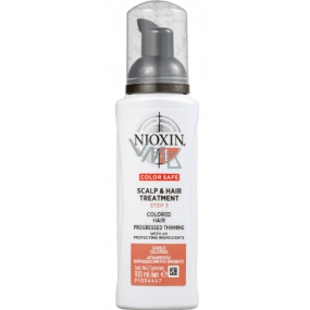 Nioxin System 4 Scalp & Hair Bezoplachová starostlivosti pre výrazne rednúce chemicky ošetrené jemné vlasy 100 ml