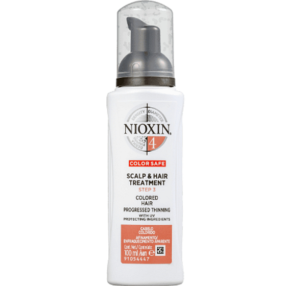 Nioxin System 4 Scalp & Hair Bezoplachová starostlivosti pre výrazne rednúce chemicky ošetrené jemné vlasy 100 ml
