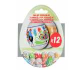Termonálepky Regionálna zmršťovacia fólia na vajcia 12 kusov