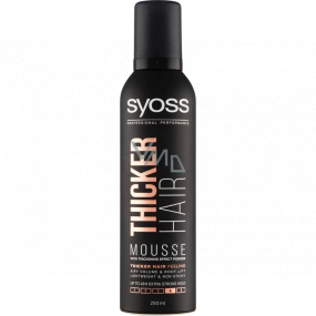 Syoss Thicker Hair extra silná fixácia penové tužidlo 250 ml
