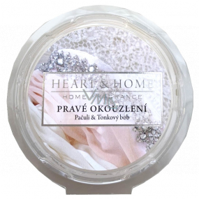 Heart & Home Pravé očarenie Sójový prírodný voňavý vosk 26 g