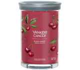 Yankee Candle Black Cherry - Sviečka s vôňou zrelej čerešne Signature Tumbler veľké sklo 2 knôty 567 g