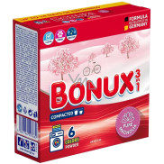 Bonux Color Pure Magnolia 3v1 prací prášok na farebné oblečenie 6 dávok 390 g