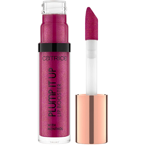 Catrice Plump It Up Booster lesk na rty 110 Selflove And Glitter, 3,5 ml. Lesk na rty s třpytkami, který zpevňuje rty a dodává jim plný vzhled s oslnivým leskem.