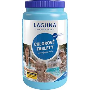 Laguna chlorové tablety mini dezinfekcia bazénovej vody, 1 kg