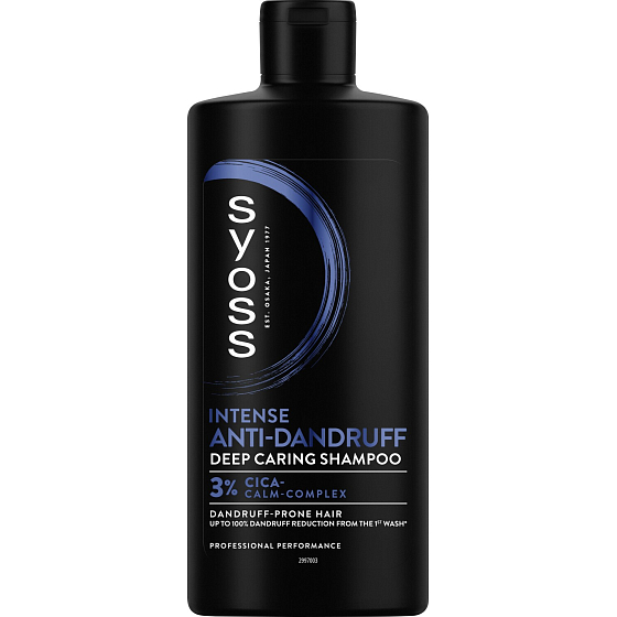 Syoss Anti-Dandruff šampón proti lupinám, 440 ml