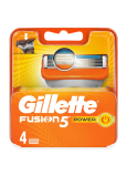 Gillette Fusion5 Power náhradné hlavice 4 kusy, pre mužov
