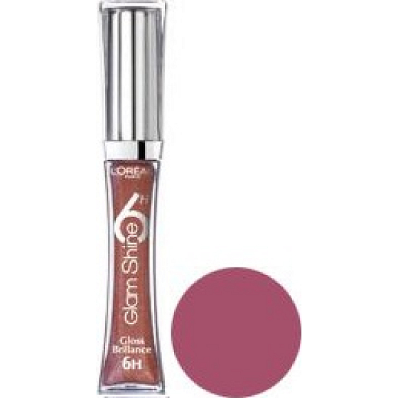 Loreal Paris Glam Shine 6H Volumizer lesk na pery 105 Hold-on Rose 6 ml
