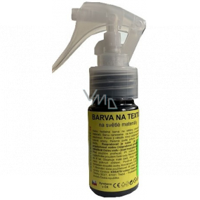 Art e Miss Light farba na textil 14 Black spray 30 g