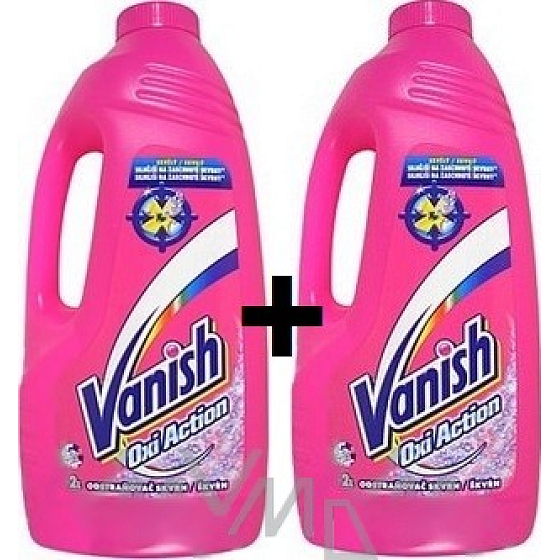 Vanish Oxi Action tekutý odstraňovač škvŕn 1 + 1 l