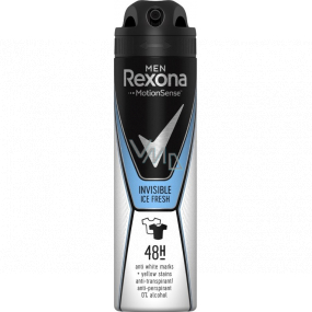 Rexona Men Invisible Ice Fresh antiperspirant deodorant sprej pre mužov 150 ml