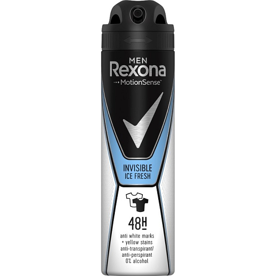 Rexona Men Invisible Ice Fresh antiperspirant deodorant sprej pre mužov 150 ml