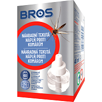 Bros Elektrický odpařovač proti komárům náhradná náplň, 40 ml