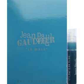 Jean Paul Gaultier Le Male toaletná voda pre mužov 1,2 ml s rozprašovačom, fľaštička