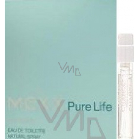 Mexx Pure Life Woman toaletná voda 1,2 ml s rozprašovačom, vialka