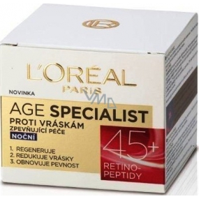 Loreal Paris Age Specialist 45+ nočný krém proti vráskam 50 ml