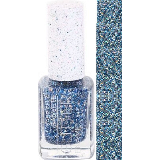 Gabriella salva Glitter Enamel lak na nechty 06 Blue Rebel 11 ml