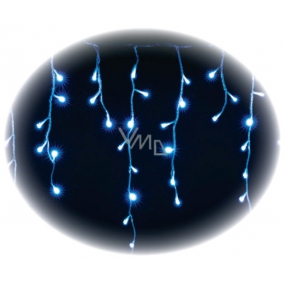 Emos Osvetlenie vianočné vodopád 3 m, 180 LED + 5 m prívodný kábel 9W 230V denná biela