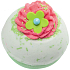 Bomb Cosmetics Jablkovo-malinovej tornádo - Apple + Raspberry Swirl Šumivý balistik do kúpeľa 160 g
