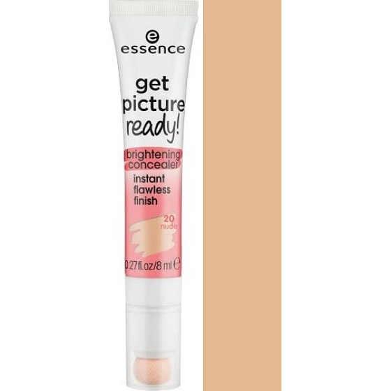 Essence Get Picture Ready! rozjasňujúci korektor 20 Nude 8 ml