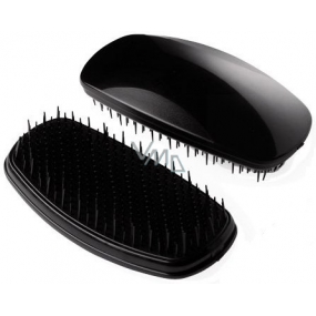 Dtangler Detangling Brush Kefa pre ľahké rozčesanie vlasov Soft Black 11,5 cm