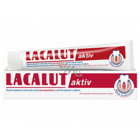 Lacalut Aktiv zubná pasta proti paradentóze 75 ml
